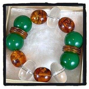 💕Beautiful Vintage Retro Stretch Bracelet💕